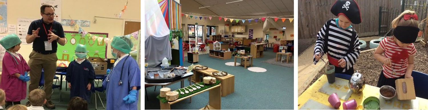 Reception lessons and classroom