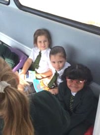 Pupils reading