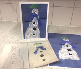 Snowman cards