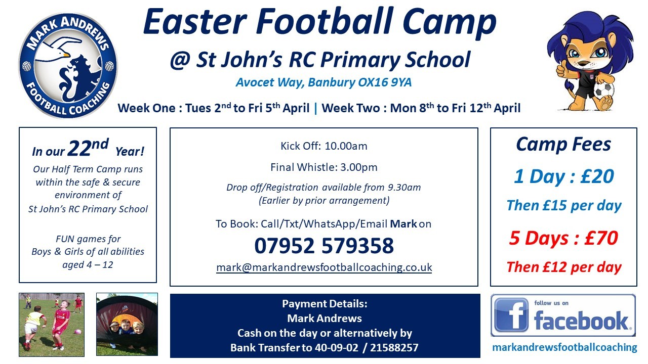 Easter Football Camp